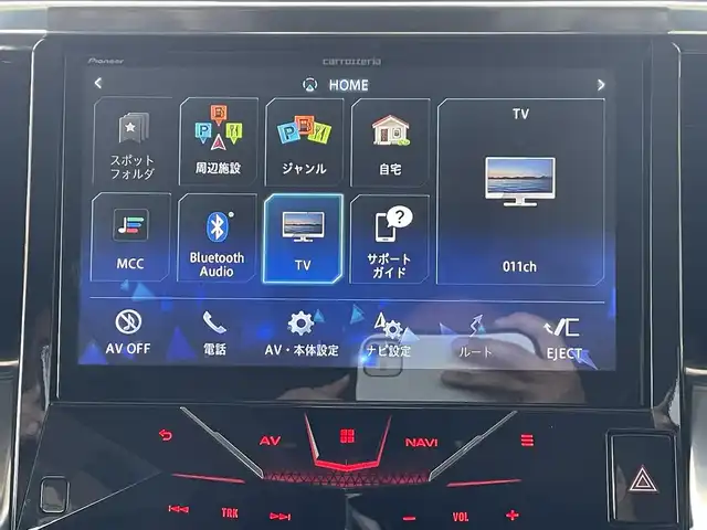 トヨタ ヴェルファイア ZG 道東・釧路十勝 2018(平30)年 2.4万km ブラック ４WD/Toyota Safety Sense/・PCS（プリクラッシュセーフティ）/・緊急時操舵支援/・レーンディパーチャーアラート/・ロードサインアシスト/・ドライバー異常時対応システム/・プロアクティブドライビングアシスト/・オートマチックハイビーム/・アダプティブハイビームシステム/・レーダークルーズコントロール/・先行車発進告知機能/社外メモリーナビ/（CD/DVD/BT)/フルセグTV/バックカメラ/両側パワースライドドア/パワーバックドア/クルーズコントロール/LEDオートライト/LEDフォグランプ/革シート/シートヒーター/パワーシート/エアシート/シートメモリ/純正室内カーテンセット/ステアリングヒーター/ステアリングスイッチ/電動オットマン/オートエアコン/アイドリングストップ/100V充電/電動化駆動ミラー/デジタルインナーミラー/スマートキー/社外ヒッチメンバー/ヘッドレストモニター/社外AW18インチ付きスタットレスタイヤ積込