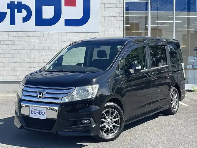 ホンダ ステップワゴン スパーダ Z 佐賀県 2011(平23)年 5.6万km プレミアムブラキッシュパール （株）IDOMが運営する【じしゃロン佐賀店】の自社ローン専用車両になります。/こちらは現金またはオートローンご利用時の価格です。自社ローンご希望の方は別途その旨お申し付けください/・８人乗り　/・両側電動スライドドア　/・ＨＤＤナビ/ワンセグ/ＤＶＤ/ＣＤ　/・バックカメラ　/・ビルトインＥＴＣ　/・ＨＩＤライト