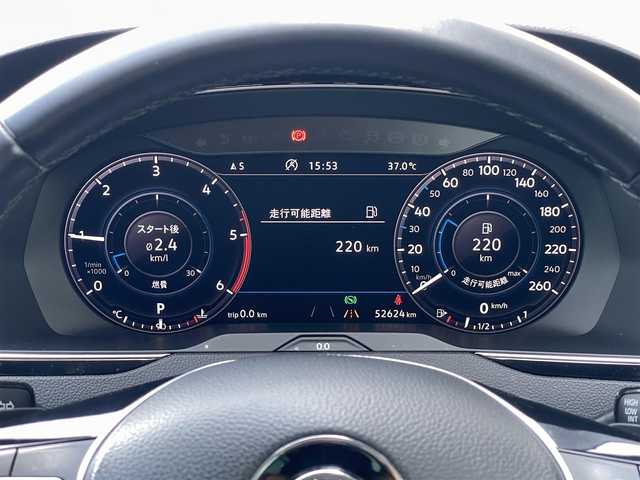 フォルクスワーゲン パサート ヴァリアント TDI ハイライン 山梨県 2018(平30)年 5.3万km 青 テクノロジーP/３６０カメラ/LEDヘッドライト/パイロットアシスト/純正ナビ/フルセグ/ACC/LKA/BSA/黒革/シートヒーター/オートホールド/ETC2。0/パワーバックドア