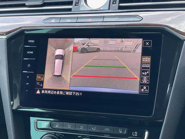 フォルクスワーゲン パサート ヴァリアント TDI ハイライン 山梨県 2018(平30)年 5.3万km 青 テクノロジーP/３６０カメラ/LEDヘッドライト/パイロットアシスト/純正ナビ/フルセグ/ACC/LKA/BSA/黒革/シートヒーター/オートホールド/ETC2。0/パワーバックドア