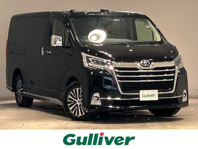 トヨタ グランエース プレミアム 宮城県 2020(令2)年 5.2万km ブラック ワンオーナー/純正ディスプレイオーディオ/全方位車外カメラ/Bluetooth/フルセグTV/CD/DVD再生機能付き/トヨタセーフティセンス/・プリクラッシュセーフティ/・レーンディパーチャーアラート/・レーダークルーズコントロール/・オートマチックハイビーム/・ロードサインアシスト/・パノラミックビューモニター/・デジタルインナーミラー/・ブラインドスポットモニター/・パーキングサポートブレーキ/フリップダウンモニター/前後ドライブレコーダー/レザーシート/パワーシート/シートヒーター/エアシート/純正アルミホイール/純正フロアマット/純正LEDヘッドライト/オートライト