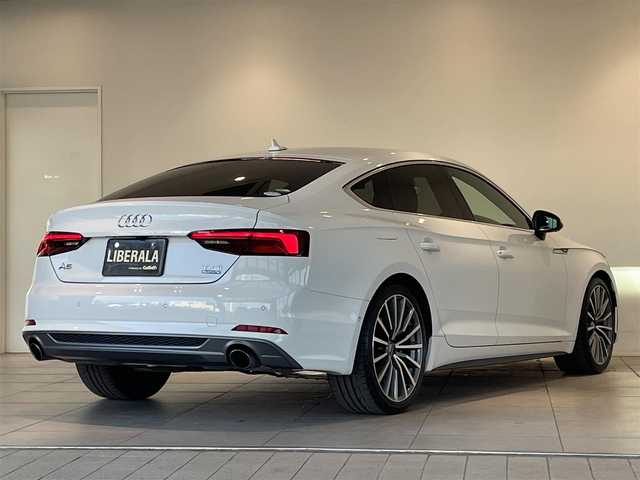 アウディ Ａ５ SB 45TFSIクワトロ スポーツ 愛知県 2019(平31)年 4万km グレイシアホワイトメタリック ＳラインＰＫＧ　/マトリクスＬＥＤ　/バーチャルコクピット　/ハーフレザーシート　/シートヒーター　/セーフティＰＫＧ/ＡＣＣ　/ＬＫＡ　/ＢＳＭ　/純正ナビ/Ｂｌｕｅｔｏｏｔｈ　/フルセグＴＶ　/３６０度カメラ　/ドライブレコーダー/ETC2.0/プッシュスタート/アイドリングストップ/ウィンカーミラー