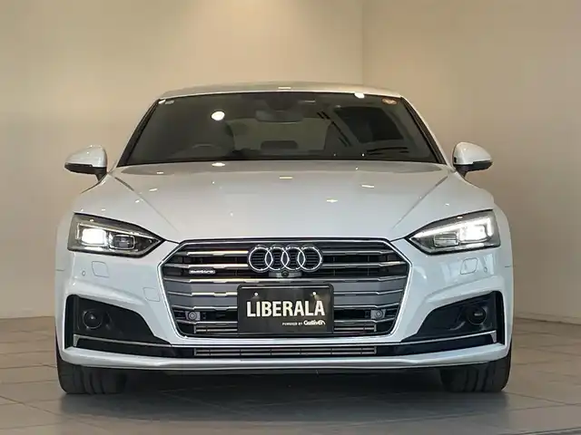 アウディ Ａ５ SB 45TFSIクワトロ スポーツ 愛知県 2019(平31)年 4万km グレイシアホワイトメタリック ＳラインＰＫＧ　/マトリクスＬＥＤ　/バーチャルコクピット　/ハーフレザーシート　/シートヒーター　/セーフティＰＫＧ/ＡＣＣ　/ＬＫＡ　/ＢＳＭ　/純正ナビ/Ｂｌｕｅｔｏｏｔｈ　/フルセグＴＶ　/３６０度カメラ　/ドライブレコーダー/ETC2.0/プッシュスタート/アイドリングストップ/ウィンカーミラー