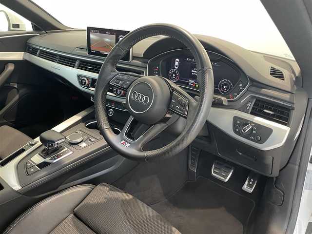 アウディ Ａ５ SB 45TFSIクワトロ スポーツ 愛知県 2019(平31)年 4万km グレイシアホワイトメタリック ＳラインＰＫＧ　/マトリクスＬＥＤ　/バーチャルコクピット　/ハーフレザーシート　/シートヒーター　/セーフティＰＫＧ/ＡＣＣ　/ＬＫＡ　/ＢＳＭ　/純正ナビ/Ｂｌｕｅｔｏｏｔｈ　/フルセグＴＶ　/３６０度カメラ　/ドライブレコーダー/ETC2.0/プッシュスタート/アイドリングストップ/ウィンカーミラー
