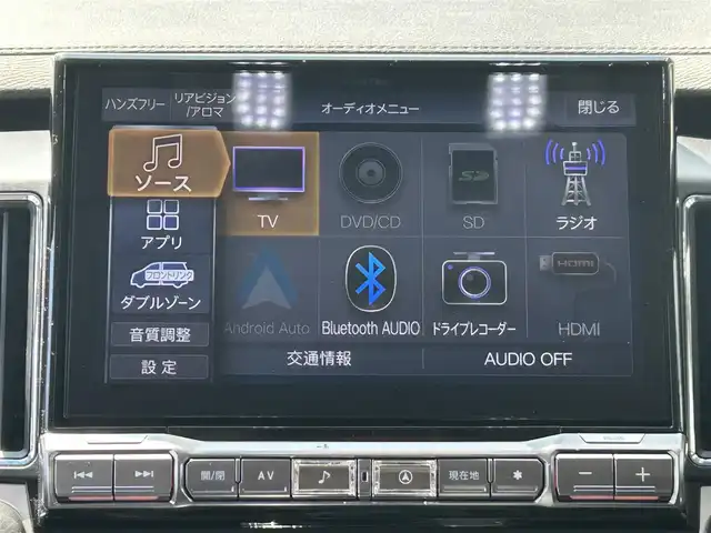 三菱 デリカＤ：５ P 岩手県 2022(令4)年 8.1万km ブラックダイヤモンド 社外SDナビ　/全方位モニター　/両側電動ドア　/フルセグＴＶ　/オートステップ /後席モニター/黒革シート /衝突軽減装置 /運転席パワーシート /前席シートヒーター /前後ドライブレコーダー /電動バックドア /ステアリングヒーター/革巻きステアリング/ナビステアリングスイッチ/パドルシフト/オートライト/オートハイビーム/エコモード/横滑り防止装置/スペアキー１個/保証書　取説　ナビ取説