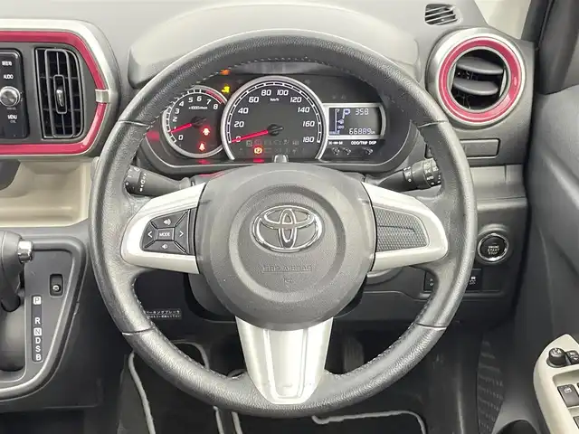 トヨタ パッソ モーダ　Gパッケージ 千葉県 2017(平29)年 6.7万km パールホワイトⅢ 禁煙車/衝突軽減ブレーキ/純正ナビ（NSZT-W66T）/CD/SD/Bluetooth/フルセグTV/バックカメラ/アイドリングストップ/横滑り防止機能/ビルトインETC/ステアリングスイッチ/LEDオートライト/フォグライト/プッシュスタート/スマートキー/スペアキー1本/純正14インチアルミホイール/純正フロアマット/保証書/取扱説明書
