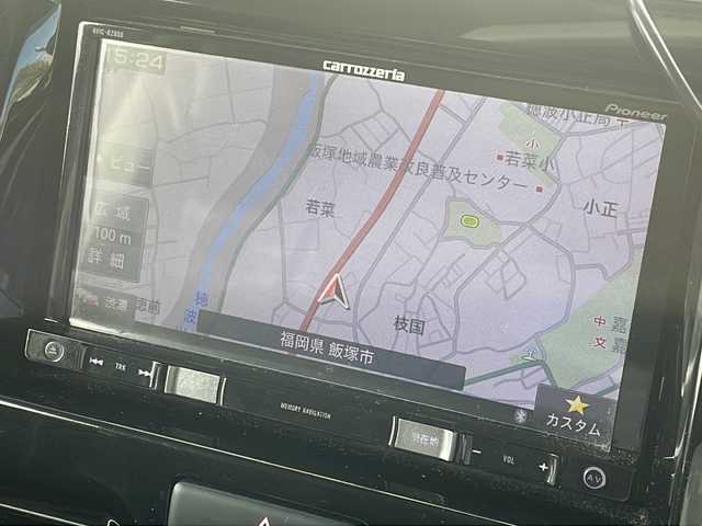 スズキ ハスラー Jスタイル Ⅱ 福岡県 2017(平29)年 6.4万km ブルーイッシュブラックパール 社外7インチナビ/（Bカメラ、TV、DVD、CD、Bluetooth、USB、FM、AM）/シートヒーター/ドライブレコーダー前後/ETC/純正15インチホイール/プリクラッシュ/横滑り防止装置/車線逸脱警報/アイドリングストップ/アイドリングストップ/フォグランプ/スペアキー/プッシュスタート/スマートキー/ドアバイザー/純正マット/取扱説明書