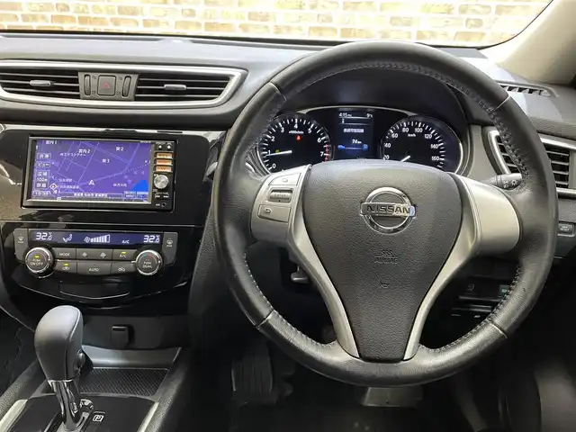 日産 エクストレイル 20X エクストリーマーX Eブレーキ 岩手県 2014(平26)年 10.6万km チタニウムカーキ ４WD/ルーフレール/エマージェンシーブレーキ/車線逸脱警報/アクティブエンジンブレーキ/コーナリングスタビリティアシスト/横滑り防止装置/アイドリングストップ/ヒルディセントコントロール/前後ソナー/防水シート/前席シートヒーター/純正SDナビ/バックカメラ/ETC/オートライト/LEDヘッドライト/フォグライト/純正17インチアルミホイール/純正フロアマット