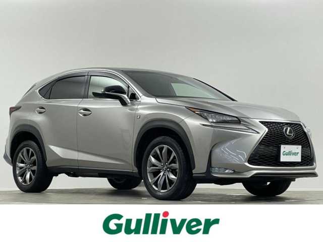 レクサス ＮＸ 200t Fスポーツ 埼玉県 2016(平28)年 3.1万km ソニックチタニウム ３眼ＬＥＤサンルーフ　ＴＲＤマフラー　純正ナビ　ＴＲＤリアアンダースポイラー　Ｂカメラ　フルセグＴＶ　シートヒーター　エアシート　ＥＴＣ　ドライブレコーダー　パワーシート　追従走行　禁煙