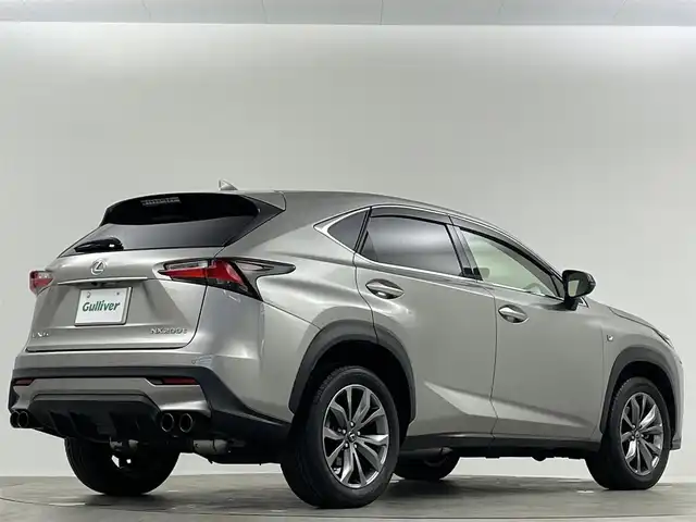 レクサス ＮＸ 200t Fスポーツ 埼玉県 2016(平28)年 3.1万km ソニックチタニウム ３眼ＬＥＤサンルーフ　ＴＲＤマフラー　純正ナビ　ＴＲＤリアアンダースポイラー　Ｂカメラ　フルセグＴＶ　シートヒーター　エアシート　ＥＴＣ　ドライブレコーダー　パワーシート　追従走行　禁煙