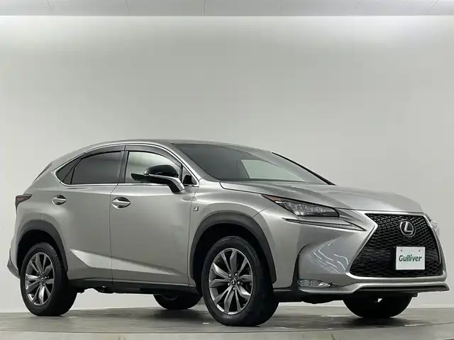 レクサス ＮＸ 200t Fスポーツ 埼玉県 2016(平28)年 3.1万km ソニックチタニウム ３眼ＬＥＤサンルーフ　ＴＲＤマフラー　純正ナビ　ＴＲＤリアアンダースポイラー　Ｂカメラ　フルセグＴＶ　シートヒーター　エアシート　ＥＴＣ　ドライブレコーダー　パワーシート　追従走行　禁煙