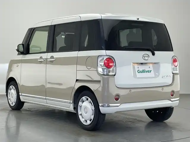 ダイハツ ムーヴ キャンバス G メイクアップ リミテッド　SAⅢ 愛知県 2022(令4)年 3万km パールホワイトⅢ/ナチュラルベージュマイカメタリック 2トーン 社外ナビ　全方位カメラ　両側パワスラ　禁煙車　ＴＶ　ＤＶＤ　シートヒーター　ＥＴＣ　スマアシIII　ＬＥＤオートライト　フォグランプ　Ｂｌｕｅｔｏｏｔｈ　オートハイビーム　衝突軽減　車線逸脱　アイドリングストップ　プッシュスタート　スマートキー