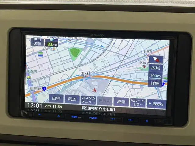 ダイハツ ムーヴ キャンバス G メイクアップ リミテッド　SAⅢ 愛知県 2022(令4)年 3万km パールホワイトⅢ/ナチュラルベージュマイカメタリック 2トーン 社外ナビ　全方位カメラ　両側パワスラ　禁煙車　ＴＶ　ＤＶＤ　シートヒーター　ＥＴＣ　スマアシIII　ＬＥＤオートライト　フォグランプ　Ｂｌｕｅｔｏｏｔｈ　オートハイビーム　衝突軽減　車線逸脱　アイドリングストップ　プッシュスタート　スマートキー