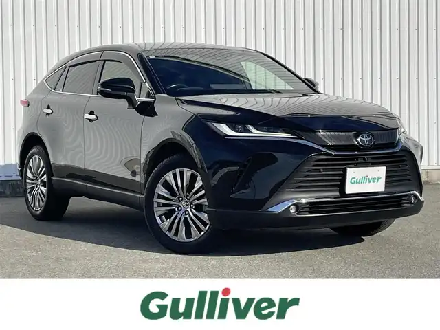 トヨタ ハリアー Z レザーパッケージ 福岡県 2021(令3)年 6.9万km プレシャスブラックパール ＪＢＬサウンド　純正１２．３インチＤＡナビ　全周囲カメラ　トヨタセーフティセンス　デジタルミラー　黒革シート　シートヒーター＆ベンチレーション　ステアリングヒーター　パワーバックドア　ＢＳＭ　ＥＴＣ