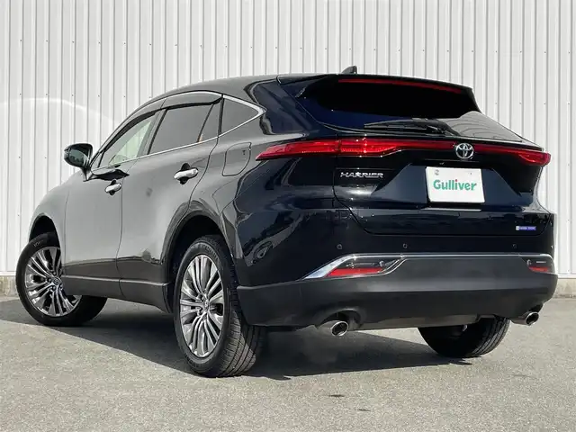 トヨタ ハリアー Z レザーパッケージ 福岡県 2021(令3)年 6.9万km プレシャスブラックパール ＪＢＬサウンド　純正１２．３インチＤＡナビ　全周囲カメラ　トヨタセーフティセンス　デジタルミラー　黒革シート　シートヒーター＆ベンチレーション　ステアリングヒーター　パワーバックドア　ＢＳＭ　ＥＴＣ
