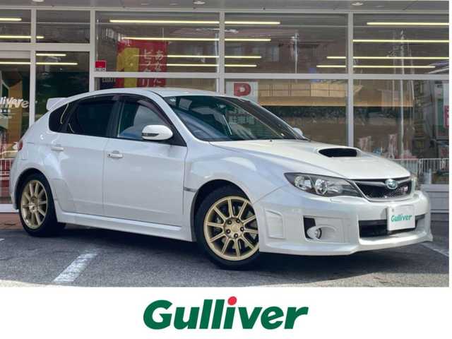 スバル インプレッサ ＷＲＸ STI A－Line 岐阜県 2014(平26)年 4.5万km サテンホワイトパール ４WD/社外ナビ【AVIC-RZ710】/(AM/FM/CD/DVD/Bluetooth)/ハーフレザーシート/パワーシート/クルーズコントロール/スマートキー/バックカメラ/ドライブレコーダー/純正アルミホイール/ETC/横滑り防止装置/スペアキー