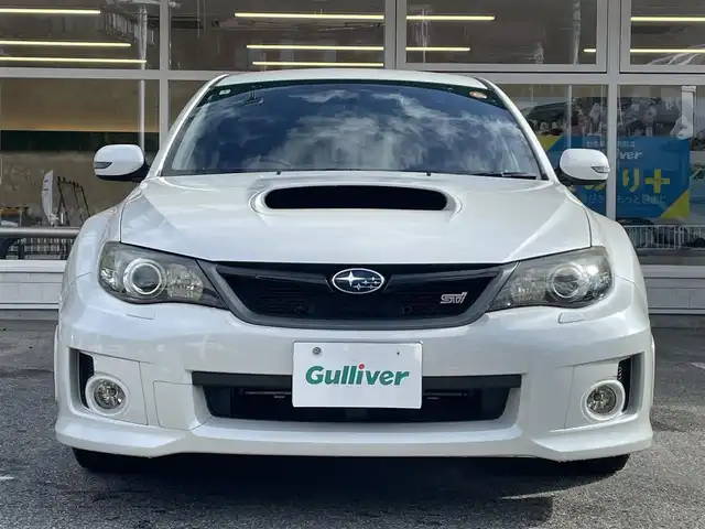スバル インプレッサ ＷＲＸ STI A－Line 岐阜県 2014(平26)年 4.5万km サテンホワイトパール ４WD/社外ナビ【AVIC-RZ710】/(AM/FM/CD/DVD/Bluetooth)/ハーフレザーシート/パワーシート/クルーズコントロール/スマートキー/バックカメラ/ドライブレコーダー/純正アルミホイール/ETC/横滑り防止装置/スペアキー
