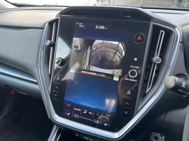 スバル レヴォーグ 1．8GT－H EX 広島県 2021(令3)年 5.4万km クリスタルホワイトP 禁煙車/アイサイトセーフティプラス/純正11インチディスプレイナビ/【Bluetooth/USB/AUX/フルセグTV/AppleCarplay】/全席シートヒーター/運転席・助手席パワーシート/メモリーシート/電動リアゲート/デジタルインナーミラー/ETC/ドライブレコーダー/アイサイト/・プリクラッシュブレーキアシスト/・レーンキープアシスト/・全車速追従機能付きクルーズコントロール/フロント・バック・サイドカメラ/電動パーキングブレーキ/コーナーセンサー/ステアリングスイッチ/革巻きステアリング/パドルシフト/オートライト/オートマチックハイビーム/LEDヘッドライト/フォグランプ/純正18インチアルミホイール/純正フロアマット/電動格納ウインカーミラー/スペアキー1本/プッシュスタート/スマートキー
