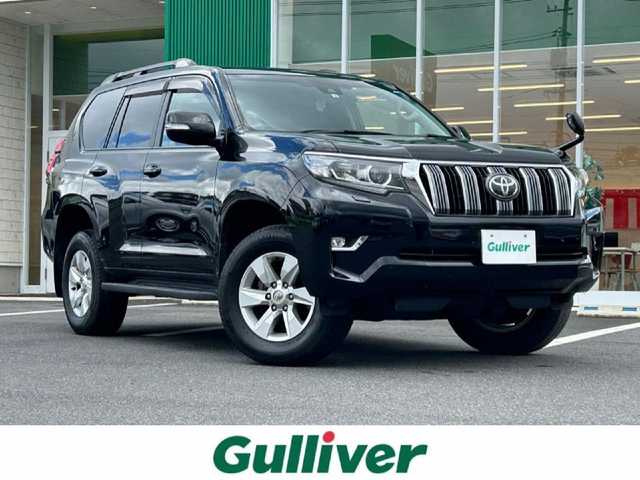 トヨタ ランドクルーザー プラド TX 岡山県 2022(令4)年 6.8万km アティチュードブラックマイカ ALPINE9インチナビ　X9NX/フルセグTV、CD、DVD、Bluetooth、AM、FM/バックカメラ/サンルーフ/前後ドライブレコーダー/DVR-C320R/LEDヘッドライト/プリクラッシュセーフティ/レーダークルーズコントール