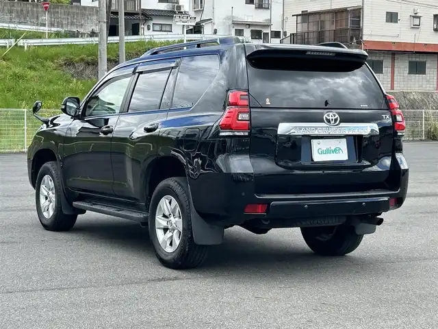 トヨタ ランドクルーザー プラド TX 岡山県 2022(令4)年 6.8万km アティチュードブラックマイカ ALPINE9インチナビ　X9NX/フルセグTV、CD、DVD、Bluetooth、AM、FM/バックカメラ/サンルーフ/前後ドライブレコーダー/DVR-C320R/LEDヘッドライト/プリクラッシュセーフティ/レーダークルーズコントール