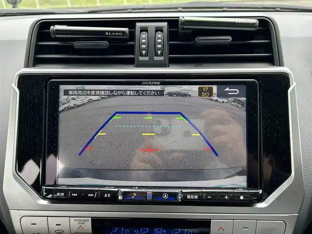 トヨタ ランドクルーザー プラド TX 岡山県 2022(令4)年 6.8万km アティチュードブラックマイカ ALPINE9インチナビ　X9NX/フルセグTV、CD、DVD、Bluetooth、AM、FM/バックカメラ/サンルーフ/前後ドライブレコーダー/DVR-C320R/LEDヘッドライト/プリクラッシュセーフティ/レーダークルーズコントール