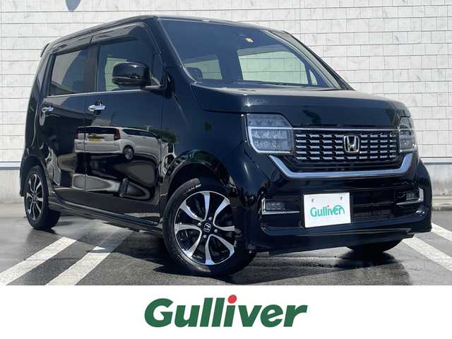 ホンダ Ｎ ＷＧＮ カスタム L ホンダセンシング 静岡県 2020(令2)年 5.7万km クリスタルブラックパール ホンダセンシング/純正メモリーナビ（VXM-204VFi）/　　AM FM CD DVD Bluetooth SD USB/LEDオートヘッドライト/レーダークルーズコントロール/シートヒーター/電動パーキングブレーキ/オートブレーキホールド/スマートキー/純正14インチアルミホイール/フルセグTV/バックカメラ/純正ビルトインETC