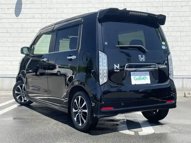 ホンダ Ｎ ＷＧＮ カスタム L ホンダセンシング 静岡県 2020(令2)年 5.7万km クリスタルブラックパール ホンダセンシング/純正メモリーナビ（VXM-204VFi）/　　AM FM CD DVD Bluetooth SD USB/LEDオートヘッドライト/レーダークルーズコントロール/シートヒーター/電動パーキングブレーキ/オートブレーキホールド/スマートキー/純正14インチアルミホイール/フルセグTV/バックカメラ/純正ビルトインETC