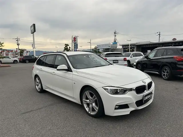 ＢＭＷ ３２０ｉ ツーリング Mスポーツ 滋賀県 2016(平28)年 5.9万km 白 ACC/BSM/LKA/純正ナビ/ドライブレコーダー/電動リアゲート/パワーシート/オートライト/ETC2.0/バックカメラ
