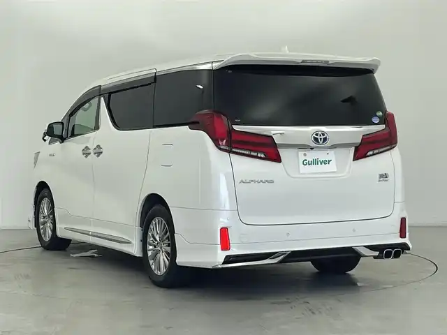 トヨタ アルファードハイブリット SR Cパッケージ 群馬県 2020(令2)年 5.2万km ホワイトパールクリスタルシャイン ツインムーンルーフ/デジタルインナーミラー/ブラインドスポットモニター/リヤクロストラフィックオートブレーキ/モデリスタエアロ/＝＝＝＝＝/純正9インチディスプレイオーディオ/・AM/FM/CD/DVD/Bluetooth/フルセグTV/・Miracast/AppleCarPlay/AndroidAuto/純正フリップダウンモニター/両側パワースライドドア/パワーバックドア/エグゼクティブパワーシート/・ロングスライド/・パワーリクライニング/パワーオットマン/トヨタセーフティセンス/・プリクラッシュセーフティシステム/・レーントレーシングアシスト/・レーダークルーズコントロール(全車速追従機能)/・アダプティブハイビームシステム/前席パワーシート/シートヒーター/シートベンチレーション/プッシュスタート/スマートキー