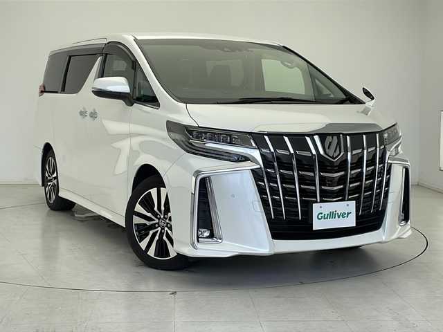 トヨタ アルファード S Cパッケージ 千葉県 2020(令2)年 3.9万km ホワイトパールクリスタルシャイン 純正フリップダウンモニター/ビルトインＥＴＣ/純正ナビ/Bluetooth CD DVD フルセグ/両側パワースライドドア/パワーシート/シートメモリー/エアシート/シートヒーター/バックカメラ/ステアリングヒーター/パワーバックドア/オットマン/１００Ｖ充電/レザーシート/前後ドライブレコーダー/純正フロアマット/純正アルミホイール/トヨタセーフティーセンス/プリクラッシュセーフティー/レーンディパーチャーアラート/クリアランスソナー/オートハイビーム/レーダークルーズコントロール/レーダー探知機/LEDヘッドライト/プッシュスタート/スマートキー/ウィンカーミラー/ステアリングスイッチ/フォグランプ