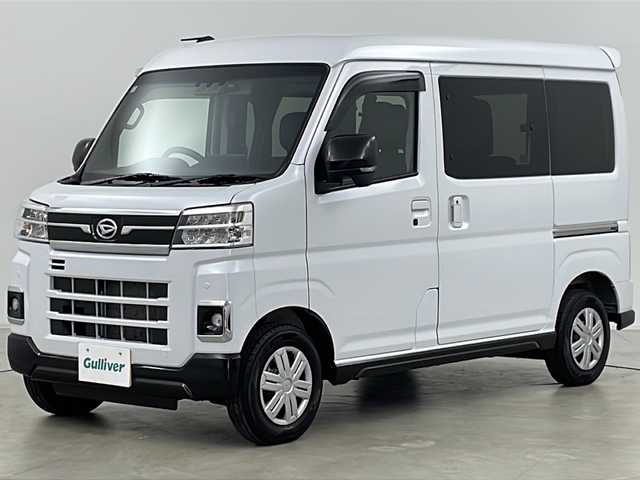 ダイハツ アトレー バン RS 道央・札幌 2025(令7)年 1万km シャイニングホワイトパール ・純正ディスプレイオーディオ&BT&Applecarplay&AndroidAuto/・両側パワースライドドア/・スマートアシスト/・先行車発進お知らせ/・車線逸脱警報/・標識認識機能/・クリアランスソナー/・衝突軽減ブレーキ/・アイドリングストップ/・横滑り防止/・2WD4WD切り替えスイッチ/・バックカメラ/・クルーズコントロール/・純正ドライブレコーダー/・ビルトインETC/・革調シートカバー/・TVキャンセラー/・ステアリングスイッチ/・プッシュスタート/・LEDヘッドライトフォグ/・スマートキー/・オートマチックハイビーム/・オートライト
