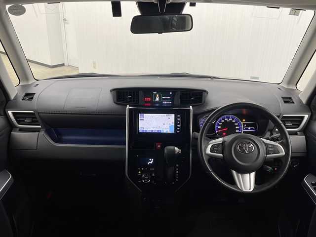 トヨタ ルーミー カスタムG 長崎県 2019(平31)年 4.4万km ファイアークォーツレッドM 純正7インチナビ/（フルセグ/CD/DVD/Bluetooth）/バックカメラ/トヨタセーフティセンス/・衝突被害軽減システム/・横滑り防止装置/・クルーズコントロール/・クリアランスソナー/両側パワースライドドア/純正14インチAW/オートライト/オートマチックハイビーム/LEDヘッドライト/LEDフォグランプ/シートヒーター/ドライブレコーダー/ETC/純正フロアマット/プッシュスタート/スマートキー