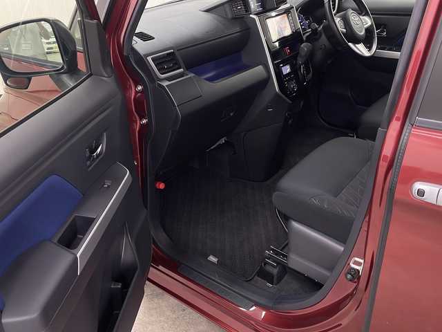 トヨタ ルーミー カスタムG 長崎県 2019(平31)年 4.4万km ファイアークォーツレッドM 純正7インチナビ/（フルセグ/CD/DVD/Bluetooth）/バックカメラ/トヨタセーフティセンス/・衝突被害軽減システム/・横滑り防止装置/・クルーズコントロール/・クリアランスソナー/両側パワースライドドア/純正14インチAW/オートライト/オートマチックハイビーム/LEDヘッドライト/LEDフォグランプ/シートヒーター/ドライブレコーダー/ETC/純正フロアマット/プッシュスタート/スマートキー