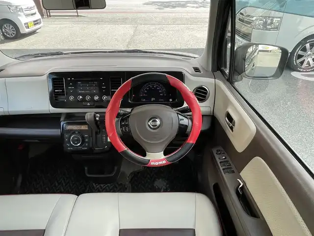 日産 モコ ドルチェX 福岡県 2014(平26)年 4万km アーバンブラウン ワンオーナー/ディスプレイオーディオ/（AM/FM/CD/USB）/アイドリングストップ/ビルドインETC/ドライブレコーダー前（SD無し）/オートライト/フォグランプ/電格ミラー/純正アルミホイール/社外フロアマット/保証書/取扱説明書/スペアキー×１/プッシュスタート