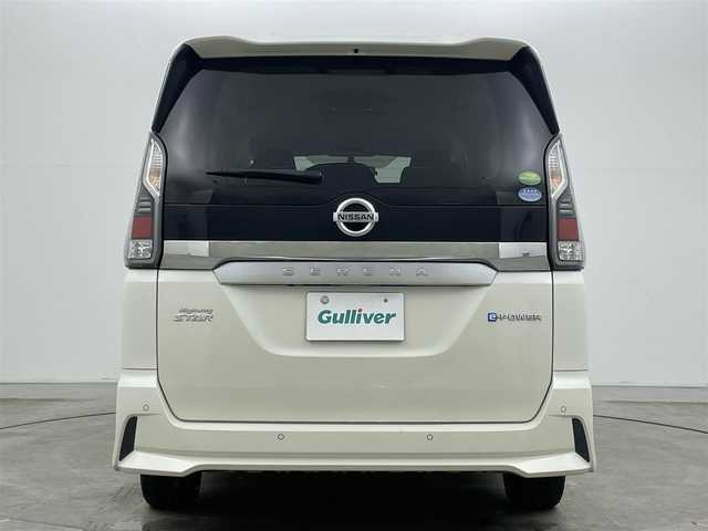 日産 セレナ e－パワー ハイウェイスター V 岡山県 2018(平30)年 8.2万km ブリリアントホワイトパール 純正9インチナビ/型番:MM517D-L/（CD/DVD/TV/BT/USB)/フリップダウンモニター/全方位カメラ/プロパイロット/パーキングアシスト/両側パワースライドドア/シートヒーター/デジタルインナミラー/オートライト/ステアリングリモコン/ETC/純正フロアマット/純正ドアバイザー