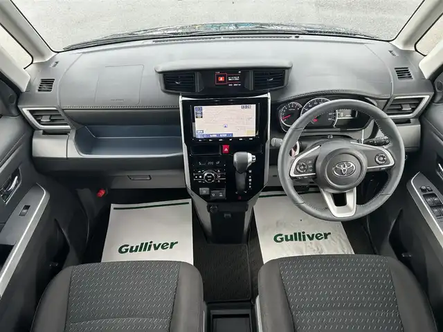 トヨタ ルーミー カスタムG－T 山形県 2021(令3)年 3.1万km レーザーブルークリスタルシャイン ワンオーナー車/衝突軽減ブレーキ/両側パワースライドドア/純正ナビ/　【CD DVD SD BT】/フルセグTV/バックカメラ/ステアリングスイッチ/レーダークルーズコントロール/ETC/ドライブレコーダー/アイドリングストップ/横滑り防止装置/LEDライト/フォグランプ/ウィンカーミラー/純正15インチアルミホイール/保証書、取説あり/スペアキーあり