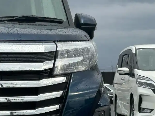 トヨタ ルーミー カスタムG－T 山形県 2021(令3)年 3.1万km レーザーブルークリスタルシャイン ワンオーナー車/衝突軽減ブレーキ/両側パワースライドドア/純正ナビ/　【CD DVD SD BT】/フルセグTV/バックカメラ/ステアリングスイッチ/レーダークルーズコントロール/ETC/ドライブレコーダー/アイドリングストップ/横滑り防止装置/LEDライト/フォグランプ/ウィンカーミラー/純正15インチアルミホイール/保証書、取説あり/スペアキーあり