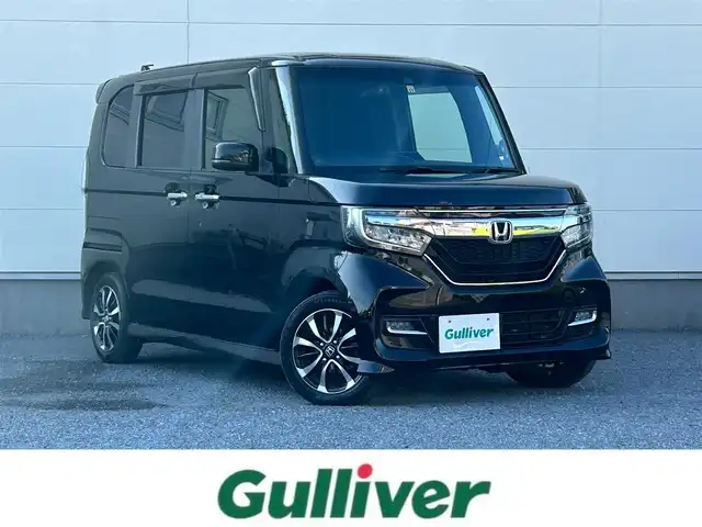 ホンダ Ｎ ＢＯＸ カスタム G L ホンダセンシング 茨城県 2018(平30)年 5.9万km クリスタルブラックパール 純正ナビ/ワンセグTV/Bluetooth接続/バックカメラ/前方ドライブレコーダー/両側パワースライドドア/レーダークルーズコントロール/ETC/LEDヘッドライト/純正１４インチアルミホイール/USB入力端子/純正フロアマット/ホンダセンシング/スマートキー