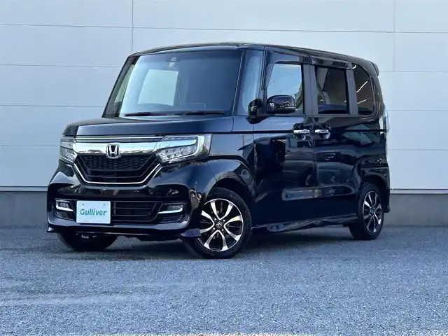 ホンダ Ｎ ＢＯＸ カスタム G L ホンダセンシング 茨城県 2018(平30)年 5.9万km クリスタルブラックパール 純正ナビ/ワンセグTV/Bluetooth接続/バックカメラ/前方ドライブレコーダー/両側パワースライドドア/レーダークルーズコントロール/ETC/LEDヘッドライト/純正１４インチアルミホイール/USB入力端子/純正フロアマット/ホンダセンシング/スマートキー