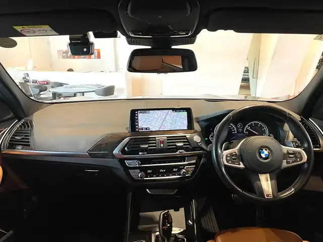 ＢＭＷ Ｘ３ xDrive20d Mスポーツ 道央・札幌 2019(令1)年 4.9万km ファイトニックブルー メタリックペイント/ハイラインパッケージ/　・ヴァーネスカレザーシート/　・ランバーサポート/　・リヤシートヒーティング/　・ポプラグレーファインウッドインテリアトリム/アンビエントライト/ヘッドアップディスプレイ/ドライビングアシストプラス/パーキングアシストプラス/純正HDDナビ/フルセグTV/USB/Bluetooth/360°カメラ/PDC/HiFiスピーカー/ワイヤレスチャージング/アダプティブLEDヘッドライト/パワーテールゲート