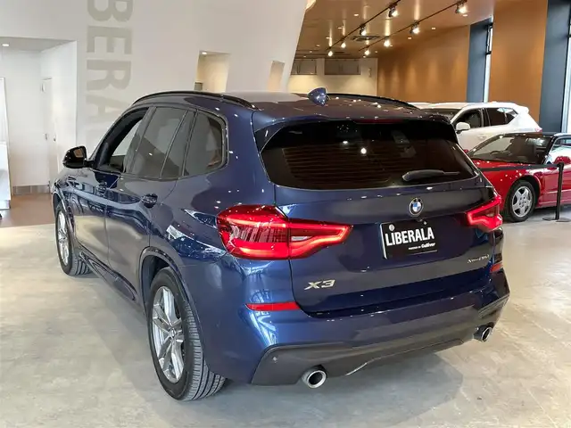 ＢＭＷ Ｘ３ xDrive20d Mスポーツ 道央・札幌 2019(令1)年 4.9万km ファイトニックブルー メタリックペイント/ハイラインパッケージ/　・ヴァーネスカレザーシート/　・ランバーサポート/　・リヤシートヒーティング/　・ポプラグレーファインウッドインテリアトリム/アンビエントライト/ヘッドアップディスプレイ/ドライビングアシストプラス/パーキングアシストプラス/純正HDDナビ/フルセグTV/USB/Bluetooth/360°カメラ/PDC/HiFiスピーカー/ワイヤレスチャージング/アダプティブLEDヘッドライト/パワーテールゲート