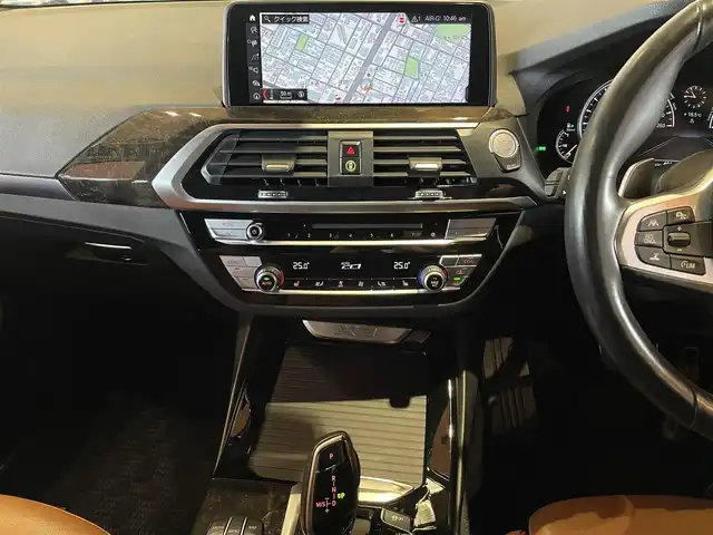 ＢＭＷ Ｘ３ xDrive20d Mスポーツ 道央・札幌 2019(令1)年 4.9万km ファイトニックブルー メタリックペイント/ハイラインパッケージ/　・ヴァーネスカレザーシート/　・ランバーサポート/　・リヤシートヒーティング/　・ポプラグレーファインウッドインテリアトリム/アンビエントライト/ヘッドアップディスプレイ/ドライビングアシストプラス/パーキングアシストプラス/純正HDDナビ/フルセグTV/USB/Bluetooth/360°カメラ/PDC/HiFiスピーカー/ワイヤレスチャージング/アダプティブLEDヘッドライト/パワーテールゲート