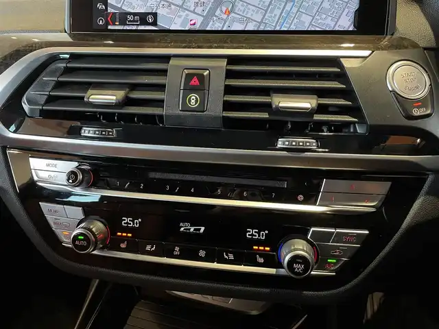 ＢＭＷ Ｘ３ xDrive20d Mスポーツ 道央・札幌 2019(令1)年 4.9万km ファイトニックブルー メタリックペイント/ハイラインパッケージ/　・ヴァーネスカレザーシート/　・ランバーサポート/　・リヤシートヒーティング/　・ポプラグレーファインウッドインテリアトリム/アンビエントライト/ヘッドアップディスプレイ/ドライビングアシストプラス/パーキングアシストプラス/純正HDDナビ/フルセグTV/USB/Bluetooth/360°カメラ/PDC/HiFiスピーカー/ワイヤレスチャージング/アダプティブLEDヘッドライト/パワーテールゲート