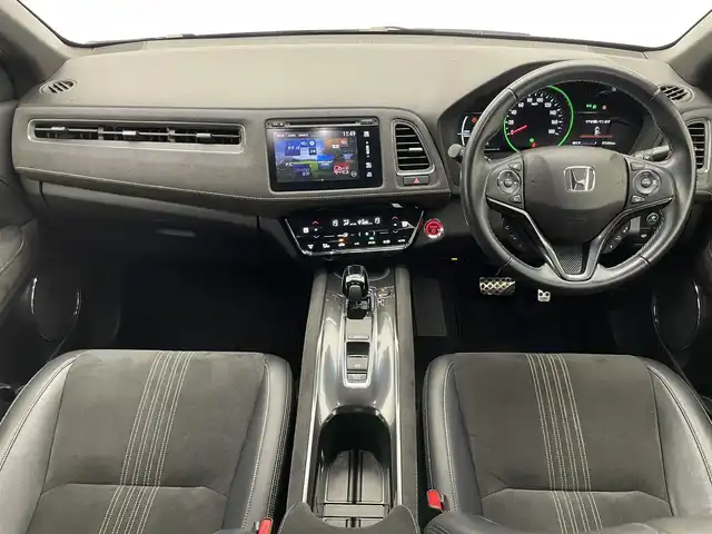 ホンダ ヴェゼル ハイブリッド RS ホンダセンシング 愛知県 2020(令2)年 7.3万km クリスタルブラックパール 純正8インチナビ/ホンダセンシング/HDMI/パドルシフト/レーダークルーズコントロール/シートヒーター/バックカメラ/フルセグTV/DVD/ETC/ドライブレコーダー/純正アルミホイール/LEDオートライト/フォグランプ/純正フロアマット/コーナーセンサー/衝突被害軽減ブレーキ/禁煙車