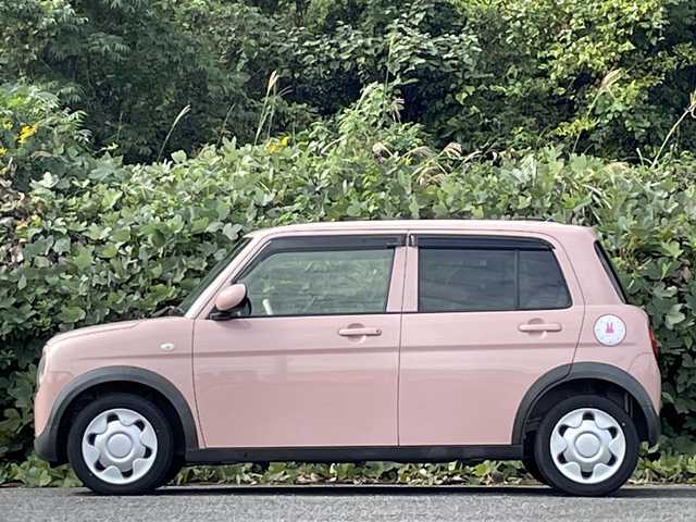 スズキ ラパン L 大分県 2016(平28)年 13万km コフレピンクパールメタリック レザー調シートカバー/純正メモリーナビ/バックカメラ/フルセグ/DVD/Bluetooth/スマートキー/エンジンプッシュスタート/シートヒーター