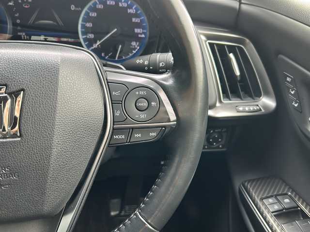 トヨタ クラウン ハイブリッド RS アドバンス Four 広島県 2021(令3)年 4.9万km ブラック 禁煙車/後期型/4WD/純正12型ナビ/バックカメラ/フルセグTV/CD/DVD/USB/トヨタセーフティセンス/レーダークルーズコントロール/レーンキープアシスト/オートハイビーム/BSM/ヘッドアップディスプレイ/合皮シート/前席シートヒーター/前席ベンチレーション/前席パワーシート/ハンドルヒーター/パドルシフト/電動パーキングアシスト/ビルトインETC2.0/社外前後ドライブレコーダー/純正フロアマット/オートライト/LEDヘッドライト/フォグランプ