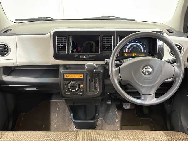 日産 モコ X FOUR 道央・札幌 2012(平24)年 7.5万km スノーパールホワイト /4WD//D席シートヒーター//スマートキー//純正フロアマット//オートエアコン//電格ミラー//ドアバイザー//フォグライト