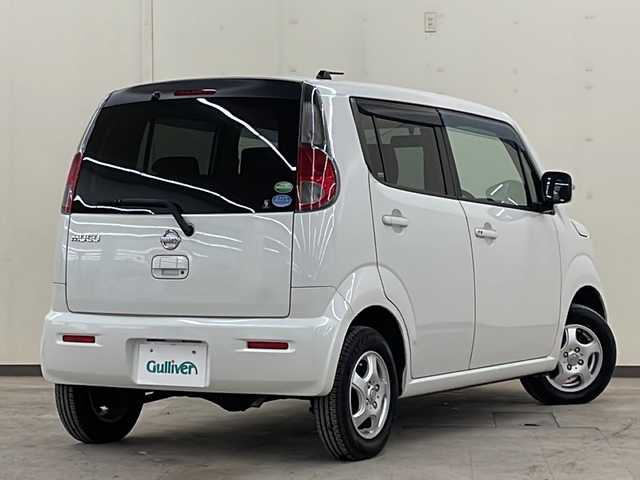 日産 モコ X FOUR 道央・札幌 2012(平24)年 7.5万km スノーパールホワイト /4WD//D席シートヒーター//スマートキー//純正フロアマット//オートエアコン//電格ミラー//ドアバイザー//フォグライト