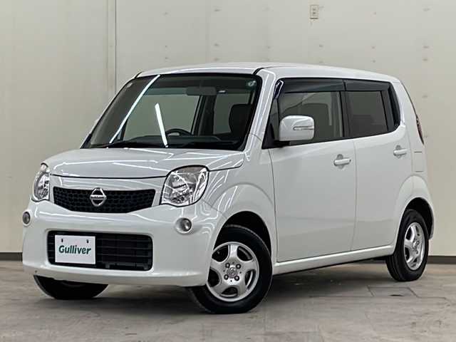 日産 モコ X FOUR 道央・札幌 2012(平24)年 7.5万km スノーパールホワイト /4WD//D席シートヒーター//スマートキー//純正フロアマット//オートエアコン//電格ミラー//ドアバイザー//フォグライト