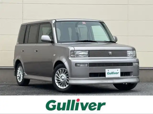 トヨタ ｂＢ Z Xバージョン 茨城県 2005(平17)年 0.9万km グレーM 純正ナビ/フロントフォグランプ/電動格納ミラー/純正アルミホイール/プライバシーガラス/革巻きステアリングホイール/取扱説明書